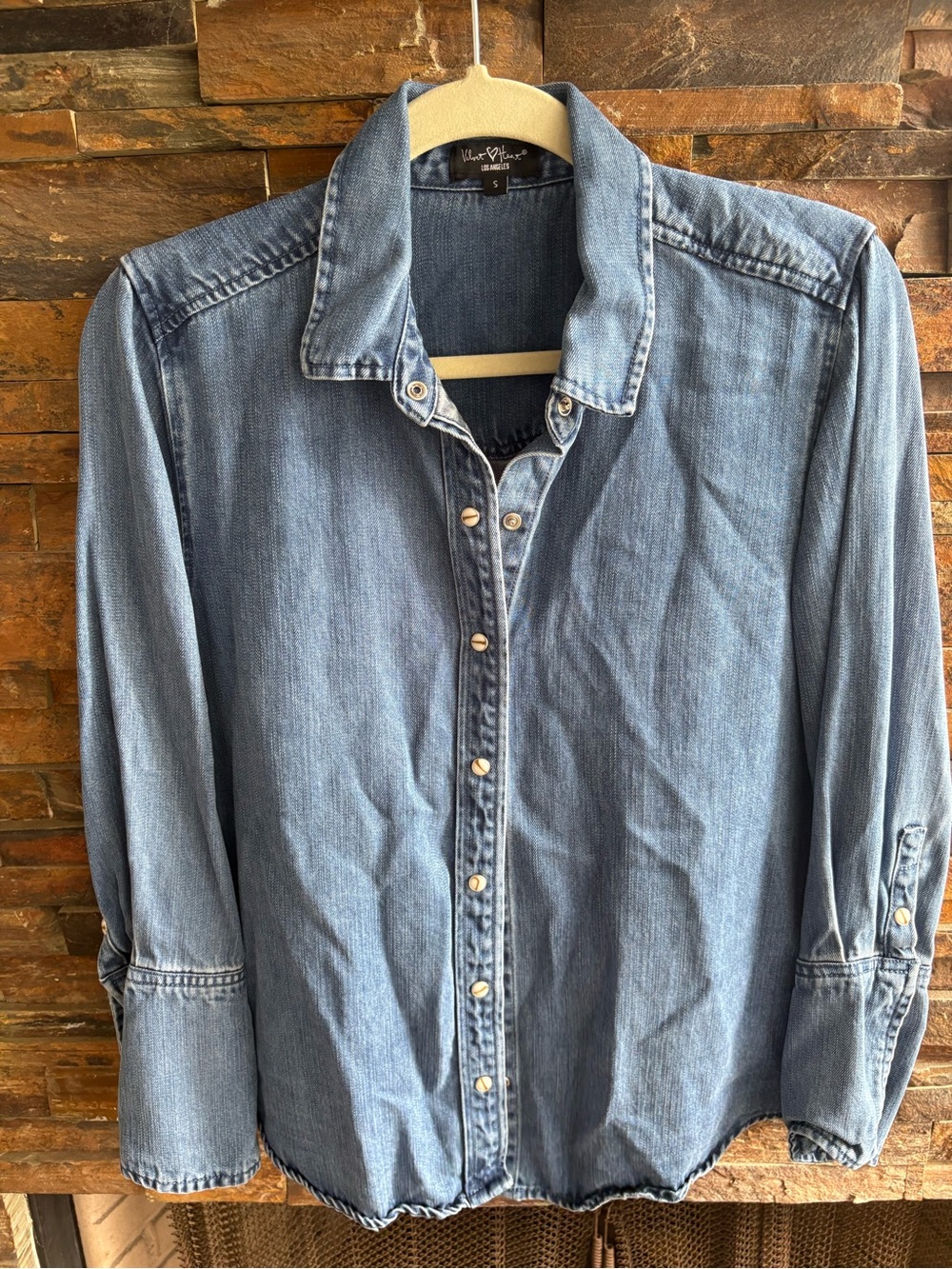 Velvet Heart Light Blue Button-Down Shirt